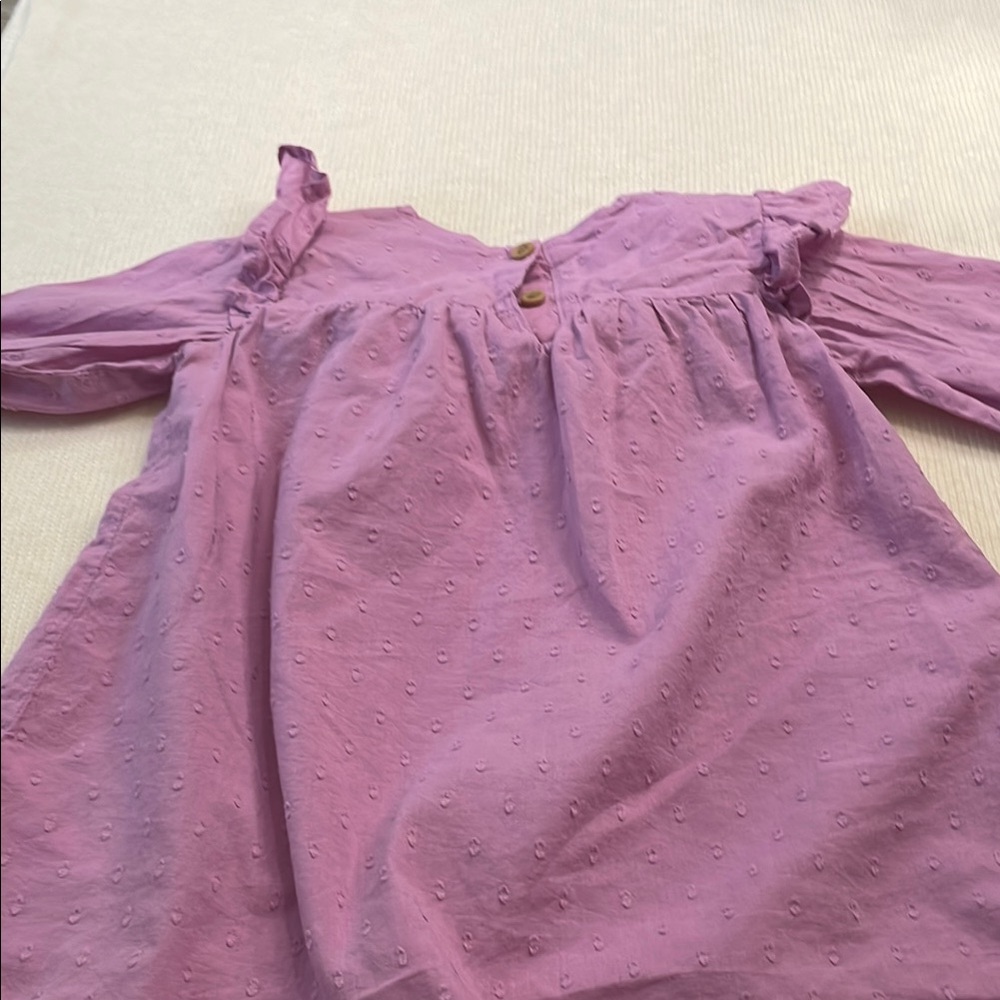 H&M Purple Ruffled Blouse - Picture 2 of 2
